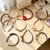 Tiara de cabelo transfronteiriça para mulheres, com design envolvente, antiderrapante e com dentes, presilhas de cabelo e acessórios fofos de laço para meninas