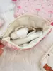 411162 Bolsa de cosméticos de algodão acolchoado com desenho animado Bolsa de armazenamento de pequenos objetos Bolsa de moedas Bolsa de armazenamento Mini