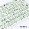 Strass de Arte de Unhas Dongzhou Crystal Love Premium Brilhante em Forma de Coração Destaque Ouro Champagne Acessórios de Joias DIY