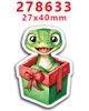Nuevo parche de resina acrílica 2023, moño, adorables pegatinas decorativas para refrigerador PR278633