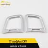 Adequado para 17 CRV moldura decorativa da saída de ar dianteira painel do CRV painel da saída de ar do ar condicionado acessórios de patch brilhante