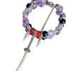 [Conjunto de cuatro piezas WuLiuQi] Pulsera de diseño DIY con diseño de animación secundaria Yuan Yan, regalo periférico para cumpleaños, novia y pareja