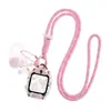 Adecuado para el Reloj Inteligente Little Genius Z12/Z11 Edición Junior, correa de cuello estética exquisita D5/Z9 colgante transparente colorido