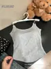 2026 Nova Camisola Sexy de Primavera e Verão com Design Único de Laço nas Costas, Corte Justo, Valoriza as Mulheres
