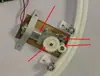 Plato giratorio eléctrico para mesa de comedor con base de carga y control de velocidad, motor de marco de acero giratorio, control remoto, cargador, accesorios para mesa redonda
