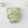 Pantalones de Entrenamiento para Bebé Estilo Coreano Algodón Lavable Gasa Bolsillo para Pañal Pantalones de Aprendizaje Pañales de Tela para Bebé Pañales Transpirables Categoría A