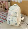 Mochila de Estilo Japonés de Alto Valor para Estudiante Universitario Versión Coreana Ins Linda Gran Capacidad Mochila Suave para Chica Mochila Versátil para Viajes