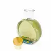 Botella de Aromaterapia sin Fuego 150ml Botella Redonda Plana de Vidrio para Aromaterapia Botella de Aromaterapia Volátil de Ratán Botella Vacía