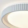 Luminária de teto de luxo de alta qualidade para quarto, luz para quarto principal, luz principal simples para sala de estar, luz redonda para escritório, alumínio e ferro