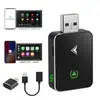 Caja Carplay Inalámbrica Más Vendida Transfronteriza Android Auto 2 en 1 Interconexión Inteligente para Coche Adaptador Carplay
