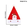 Gorros de Navidad Gorros de Papá Noel para Adultos y Niños Decoraciones para Fiestas Navideñas Accesorios para Fotos Gorros de Muñeco de Nieve Reno