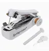 Máquina de Coser Mini Micro Manual Portátil para Uso Doméstico, Herramienta Manual Simple para Coser Ropa, Máquina de Sastrería Pequeña de Bolsillo