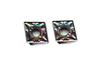 Hoja de Templado CNC WNMG080408 Súper Dura Forma de Durazno Herramienta de Torneado Redonda Externa Acero de Rodamiento de Grano TNMG Cabezal Triangular para Herramienta de Torneado