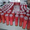 Venta al por mayor del fabricante Velas de larga duración de 3, 5 y 7 días, Lámparas de mantequilla, Velas rojas para ofrecer incienso