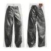 Jeans de Pierna Ancha Estilo Callejero Americano Transfronterizos Impresos en 3D para Hombres y Mujeres, Pantalones Frescos de Verano de Moda Holgados Largos hasta el Suelo