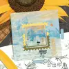 Marcador de página metálico com pintura a óleo vintage de Van Gogh pode ser gravado com nomes de turmas e logotipos escolares personalizados, oferecendo um presente cultural e criativo de alta qualidade.