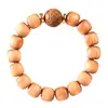 Venda Direta de Fábrica de Pulseiras de Tuia, Alto Teor de Óleo, Contas Estilo Antigo, Estilo Pixiu Esculpido, Joias de Brincadeira Cultural, Venda por Atacado de Contas Budistas