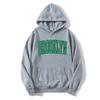 Sudadera con capucha de marca de moda nueva para otoño e invierno 2025 para mujer, top holgado estampado para mujer, venta al por mayor de comercio exterior de moda
