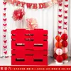Tablero KT de piso con personajes de boda tridimensionales de gran tamaño, diseño de sala de bodas, boda de compromiso, decoración de sala de estar de boda, estilo de decoración, conjunto de personajes