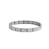 Venta Caliente de Aliexpress Pulsera Modular Italiana de 7mm Elástica para Mujer Mezclar y Combinar Moda Acero Inoxidable DIY Accesorios Juveniles