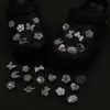 Nuevos Encantos Musicales de Ensueño para Zapatos, Hebillas para Zapatos con Agujeros de Lunares, Accesorios para Zapatos con Pedrería de Estrella, Piezas Desmontables para DIY
