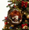Decorações de Natal de Animais de Desenho Animado Transfronteiriças Decorações de Árvore de Natal Pingentes Pequenos Planos de Acrílico