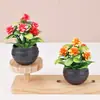 Plantas verdes artificiales, flores artificiales, plantas artificiales en maceta, bonsáis artificiales, decoraciones de escritorio, venta al por mayor de bonsáis artificiales