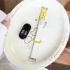 Adecuado para Correa de Reloj Xiaomi Mi Band 11, Correa de Muñeca de Cuero de Gama Alta con Garra de Gato 98Nfc Estilo Ins Lindo de Nicho