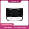 Fornecimento de fábrica 5ml tampa protetora infantil frasco de creme para os olhos tampa de listras verticais PP frasco de creme frasco de creme branco cristal