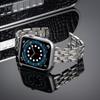 Para Apple AppleWatch S8 relógio trançado liga iwatch se casual negócio pulseira de metal