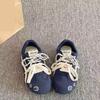 Diseño Estilo Campus Zapatos Blancos Versátiles para Mujer 2025 Nuevos Populares Otoño Nicho Zapatos de Entrenamiento Moral Calzado Casual