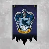 Bandera Transfronteriza de Harry Potter Decoración de Anime Bandera Colgante del Colegio Hogwarts Impresión Digital Bandera de Gryffindor