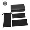 Set de Fundas de Cuero para Gafas con Impresión de Logo, Estuche Suave con Hebilla de Cuero Caja para Gafas de Sol, Caja de Embalaje para Gafas de Sol Estilo Nuevo Venta al por Mayor