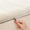 Tapete Personalizado para Janela de Canto em Veludo de Ursinho, Tapete para Varanda para Todas as Estações, Espessado, Impermeável, Resistente a Manchas, Removível, Almofada de Esponja de Alta Densidade