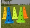 Equipamento de Treinamento de Taekwondo Futebol Basquete Cones Marcadores Perfurados Hastes Marcadoras Obstáculos Corredor Combinado para Jardim de Infância