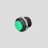 R13-507 Interruptor de Pulsador 16mm Interruptor de Pulsador Pequeño Interruptor No Auto-Bloqueante Restablecimiento No Bloqueante Interruptor de Bocina