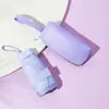 Sombrilla Negra de Plástico con Protección Solar Cuidadosamente Seleccionada, Sombrilla Mini Cápsula, Sombrilla Plegable Plana 40% de Descuento, Sombrilla de Doble Uso para Sol y Lluvia, Sombrilla de Sol para Mujer al por Mayor