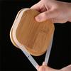 Frasco de Vidrio Cuadrado para Almacenar, Frasco Sellado para Guardar Granos, Frasco para Condimentos de Cocina, Frasco para Té, Frasco de Vidrio de Borosilicato Alto para Almacenar