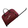 Bolsa de viaje de celebridad de internet estilo coreano bolsa con ruedas bolso de mano para mujer bolsa de equipaje de lona impermeable bolsa suave de almacenamiento para viaje de negocios de corta distancia para hombre