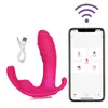 Vibrador de borboleta vestível mais vendido para mulheres para orgasmos intensos, controle remoto sem fio, vibrador adulto multifrequência