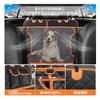 Alfombrilla para coche para mascotas, cuatro en uno, impermeable, antisuciedad y antimordeduras, cojín trasero para perros, suministros para mascotas