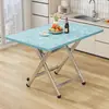 Nueva Mesa Plegable para Apartamentos de Alquiler, Mesa de Comedor para el Hogar, Mesa Portátil para Exteriores para Puestos Callejeros, Escritorio para Dormitorios