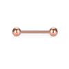 Acero Inoxidable Acero Inoxidable 9 Colores Barra Lengua Uña Acero Inoxidable Anillo Lengua Piercing Joyería Barra Recta Joyería