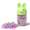 Gomas Elásticas Infantiles de Pascua Transfronterizas Que No Dañan el Cabello, Accesorios Negros para el Cabello, Ligas para el Cabello de Niñas, Gomas Desechables para el Cabello