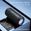 X10 Nuevo Altavoz Bluetooth Inalámbrico para Exteriores Impermeable TWS Subwoofer Potente Portátil Bluetooth de Colores Transfronterizo