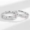 Anillos de Pareja Pixiu para Hombre y Mujer Lujo Ligero Nicho Alta Gama Emoción Anillos de Pareja Regalo para Novia Novio Mejor Amigo Anillos al por Mayor