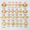 Retención de color alta accesorios color arena dorada pulsera cuentas oro antiguo accesorios para joyería DIY pulsera cuentas sueltas micro Perla con cuentas