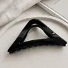 Pinza para el pelo de color café oscuro para mujer, pinza para el pelo exquisita de alta gama, nuevo clip de tiburón grande 2026, para la parte trasera de la cabeza con mucho pelo, tarjeta para el pelo