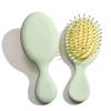 Peine pequeño y bonito para el cuidado del cabello, para mujeres, con bolsa de aire, mini, portátil, para el hogar, para estudiantes, con cojín de aire antiestático, masajeador para niñas y niños.