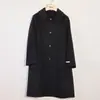 No se aceptan devoluciones ni cambios para tallas descatalogadas. Abrigo de longitud media de mezcla de lana doble cara, perfecto para un look chic y sofisticado de otoño/invierno, adecuado para el trabajo o para usar a diario.